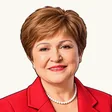 喬治艾娃 Kristalina Georgieva 插畫頭像