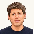 奧特曼 Sam Altman 插畫頭像